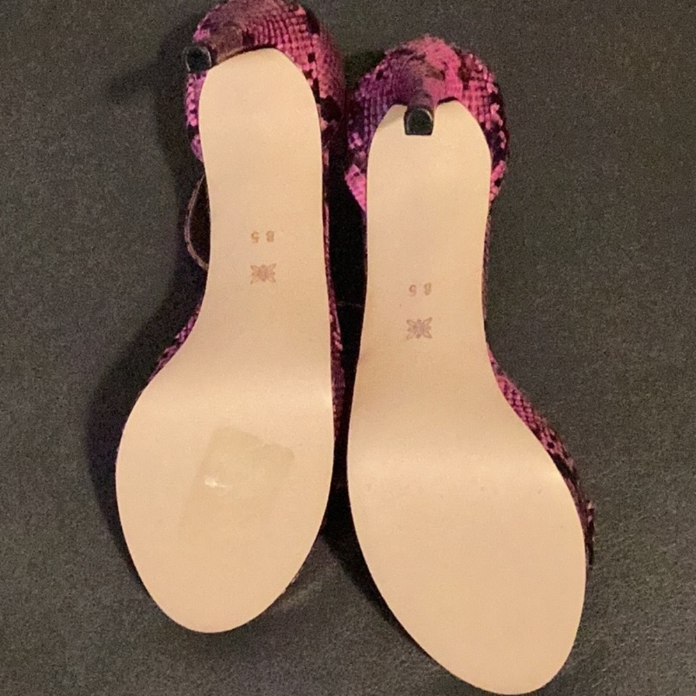 NWOT BCBGENERATION Size 8.5‎ Nallah Platform High-Heel Dress Sandals - Picture 4 of 7